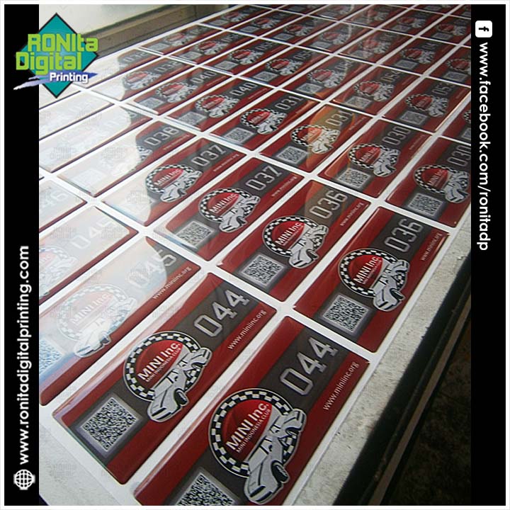 Jasa Cetak Sticker Timbul Resin